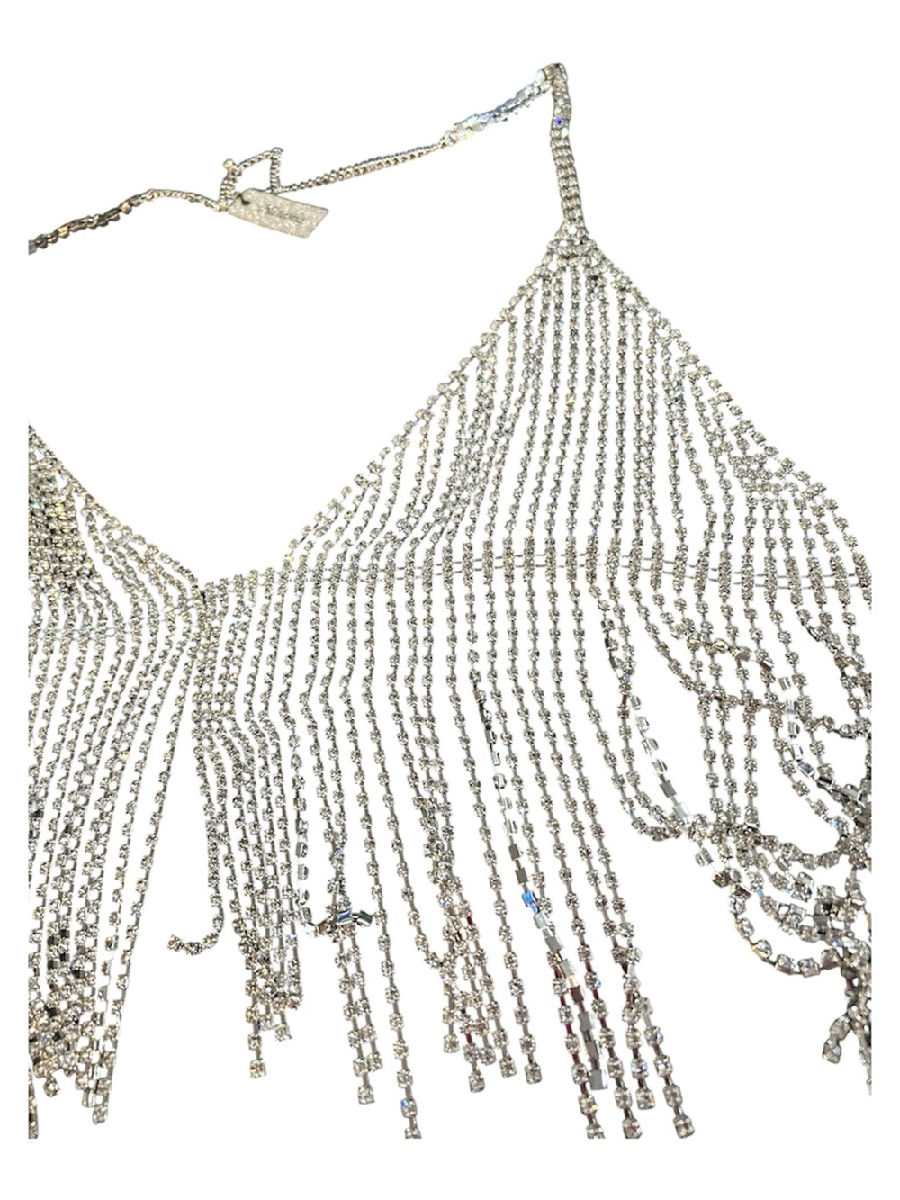 Crystal Fringe Statement Bralette